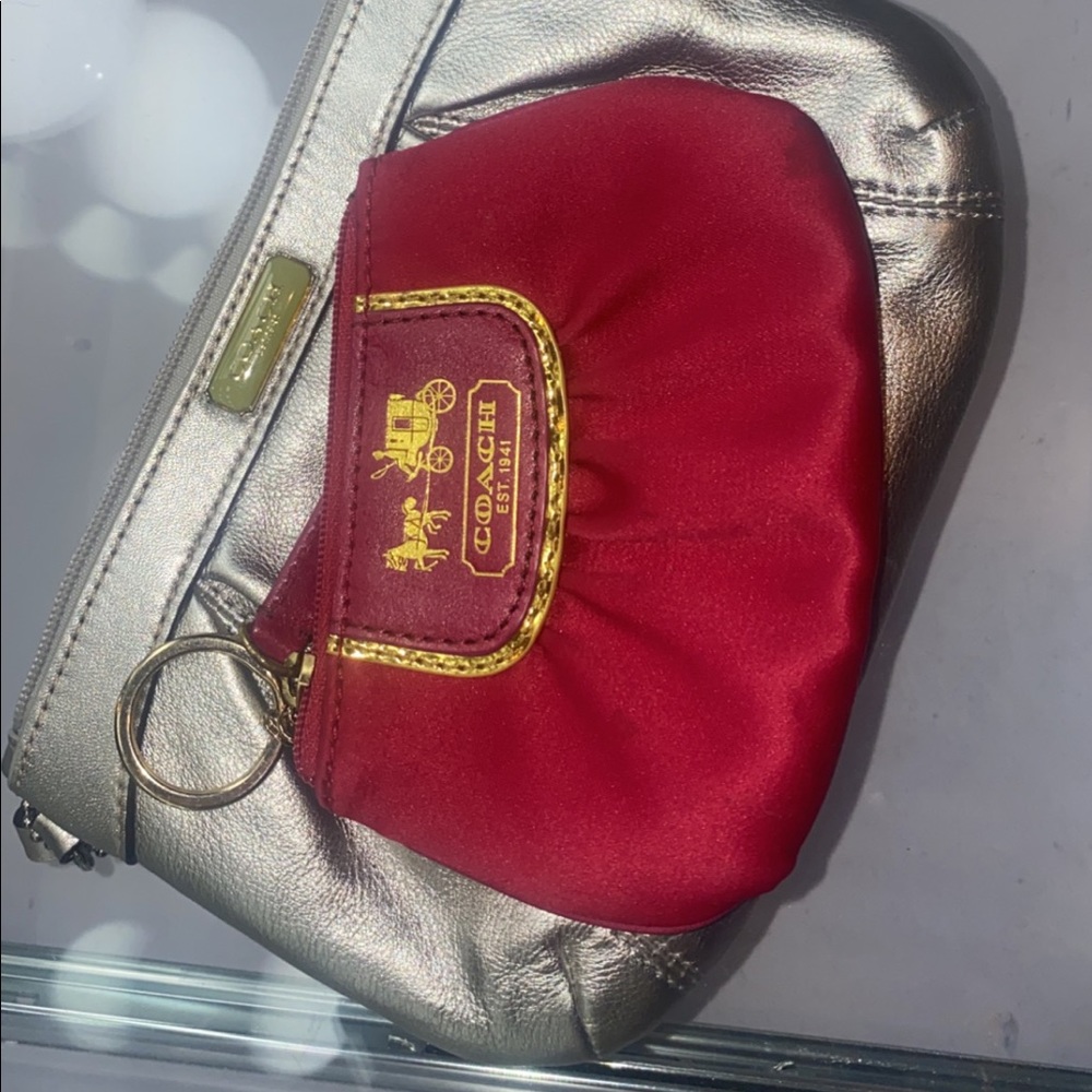Two coach wallets selling them together